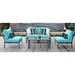 Lark Manor™ Analyssia Outdoor 5 Piece Sectional Seating Group w/ Cushion Metal in Gray | Wayfair 4C142389349D44A1A4A22C663D63E040