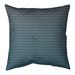 Latitude Run® Avicia Ombre Art Deco Indoor/Outdoor Throw Pillow Polyester/Polyfill blend in Blue/Navy | 16 H x 16 W x 3 D in | Wayfair