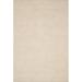 White 93 x 0.5 in Area Rug - Geometric Handmade Tufted Wool Blush/Ivory Area Rug Wool ED Ellen DeGeneres Crafted by Loloi | 93 W x 0.5 D in | Wayfair