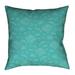 Latitude Run® Avicia Pillow Cover Leather/Suede in Green/Blue | 14 H x 14 W in | Wayfair 6E9F2ABBE76944FDB27D6BA88CBD4750