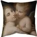 East Urban Home Venus & Cupid Throw Pillow Cover Polyester | 14 H x 14 W x 1 D in | Wayfair 10E8BB79D658458081661CF87CE5F090