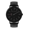 French Connection Mens Analogue Classic Quartz Watch with Leather Strap FC1330BB