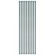 Tidyard Garden Posts 10 pcs Metal Fencing Plant Supports Spikes includes garden posts 1.5 m