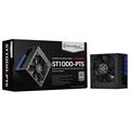 Silverstone Sst-ST1000-PTS - Strider Platinum Serie, 1000W 80 Plus Platinum ATX Flüsterleises PC-Netzteil mit 120 mm HYB-Lüfter, 140 mm tief, 100% Modular