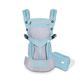 SONARIN Premium Breathable Baby Carrier with Storage Bag,Sunscreen Hood,Ergonomic,for Newborn to Toddler(0-48 Months),Head Support,Maximum Load 20kg,Front Facing Baby Carrier(Light Blue)