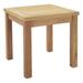 Marina Outdoor Patio Teak Side Table - East End Imports EEI-1155-NAT