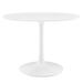 "Lippa 40"" Wood Top Dining Table EEI-1117-WHI"