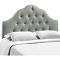 Sovereign King Fabric Headboard in Grey MOD-5166-GRY