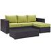 Convene 3 Piece Outdoor Patio Sofa Set - East End Imports EEI-2178-EXP-PER-SET