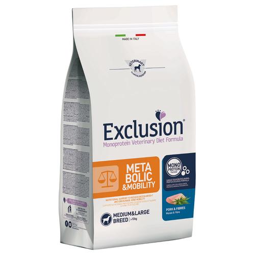 Exclusion Metabolic & Mobility Medium/Large Schwein & Ballaststoffe – 12 kg