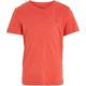 Tommy Hilfiger Jungen T-Shirt Kurzarm Rundhalsausschnitt, Rot (Apple Red Heather), 16 Jahre