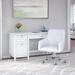 Lark Manor™ Akyia Desk & Chair Set Wood in White | 30 H x 54.02 W x 23.19 D in | Wayfair E91E29795AF14D2088E320504849D57D