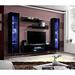 Orren Ellis Floating Entertainment Center for TVs up to 70" Wood in Black | Wayfair 2530DE1C6F364419A026BA80418C449E