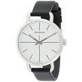 Calvin Klein Unisex Adult Analogue-Digital Quartz Watch with Leather Strap K7B231CY