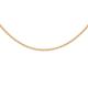 CARISSIMA Gold Unisex 9 ct Rose Gold 0.7 mm Mirror Box Chain Necklace of Length 51 cm/20 Inch