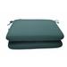 Sol 72 Outdoor™ Outdoor Sunbrella Seat Cushion Acrylic, Polyester in Green/Gray/Blue | 2 H x 20 W in | Wayfair 91AD1BD4EC0548828BFD0A4D1A3A7677