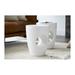 AllModern Constance Ceramic Accent Stool Ceramic in Gray/White | 18 H x 14 W x 14 D in | Wayfair 39F8A8614D5D4818AE241F9D6F8D3BBD