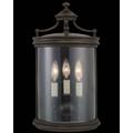 Fine Art Lamps Louvre 20 Inch Tall 3 Light Outdoor Wall Light - 539081ST