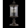 Fine Art Lamps Louvre 28 Inch Tall 4 Light Outdoor Post Lamp - 559483ST