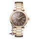 Vivienne Westwood Mother Orb Ladies Quartz Watch with Brown MOP Dial & Rose Gold Stainless Steel Bracelet VV006PBRRS