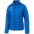 PUMA Men's Liga Casuals Padded Jacket, Electric Blue Lemonade White, XXL