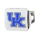 Kentucky Wildcats 3D Color Emblem on Chrome Hitch Cover