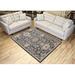 White 60 x 0.35 in Area Rug - Charlton Home® Floral Oriental 5x7 Area Rug Polypropylene | 60 W x 0.35 D in | Wayfair