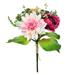 Vickerman 608029 - 14" Mixed Fall Peony Hydrangea Bush (FT191014) Home Office Flower Bushes