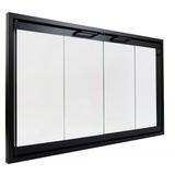 Superior Bi-Fold Glass Fireplace Door 38 | Easy Install | Prevent Drafts | All Parts Included | See Models Below