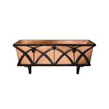 Brayden Studio® Tobey Copper Window Box Planter Copper in Brown | 9.25 H x 35 W x 11.25 D in | Wayfair 14DD105C402E4F4FA143B8F257E60068