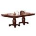 Lark Manor™ Aarez Extendable Double Pedestal Dining Table Wood in Brown | 31 H in | Wayfair BEC41B652A564679A04E92C57598B755