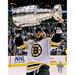 David Krejci Boston Bruins Unsigned 2011 Stanley Cup Champions Raising Photograph