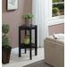 Newport Medium Plant Stand - Convenience Concepts 121151BL