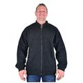 Espionage Big Mens Black Renman Casual Jacket 2XL to 8XL, Size : 4XL