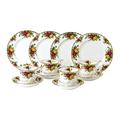 Royal Albert 40035301 Old Country Roses Tea Entertaining 12 Piece Set White, Fine Bone China