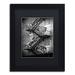 Trademark Fine Art NYC Fire Escape by Philippe Hugonnard Framed Photographic Print Canvas in Black/White | 14 H x 11 W x 0.5 D in | Wayfair