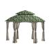 Garden Winds Heritage Hexagon Gazebo Replacement Canopy Fabric in Green | 40 H x 144 W x 144 D in | Wayfair LCM1396PALM