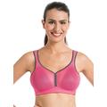 Anita Women's Non-Wired Padded Sports Bra 5544 Pink/Anthracite 34 A