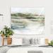 The Twillery Co.® Strayer PI Creative Art Only for a Moment Tapestry in Green/White | 51 H x 60 W in | Wayfair F4787253A5184F7C89C3088D03499E35
