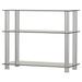 Latitude Run® TV Stand for TVs up to 40" Glass/Metal in Gray | Wayfair 6F3A1D72423A4F7AAAC8085371252036