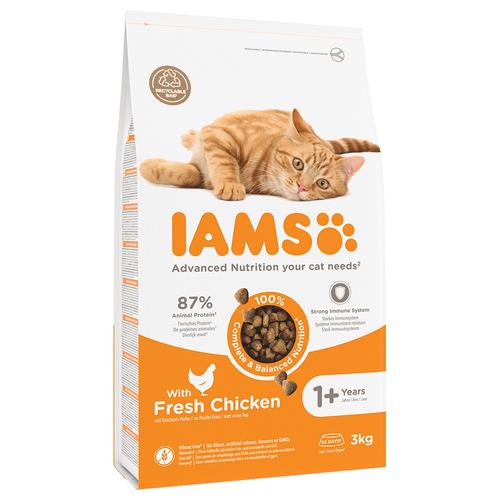 3 kg IAMS Advanced Nutrition Adult Cat mit Huhn Trockenfutter Katze