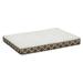 Quiet Time Defender Double Orthopedic Dog Bed, 33.75" L X 53.5" W X 11" H, Teflon Brown, X-Large, Brown / White