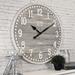 FirsTime & Co. Arlo 20" Wall Clock Plastic in Brown/Gray | 20 H x 20 W x 2 D in | Wayfair 25708