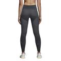 adidas Womens Fitness Yoga Athletic Leggings Gray S