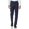 Bugatti Men's Anzughose Suit Trousers, Blue (Medium Blue 44), 46