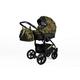 Lux4Kids Stroller Pram Pushchair 3in1 2in1 Buggy Car seat Car seat Baby seat Sports seat BlackOne Tactical Moro 3in1 with car seat