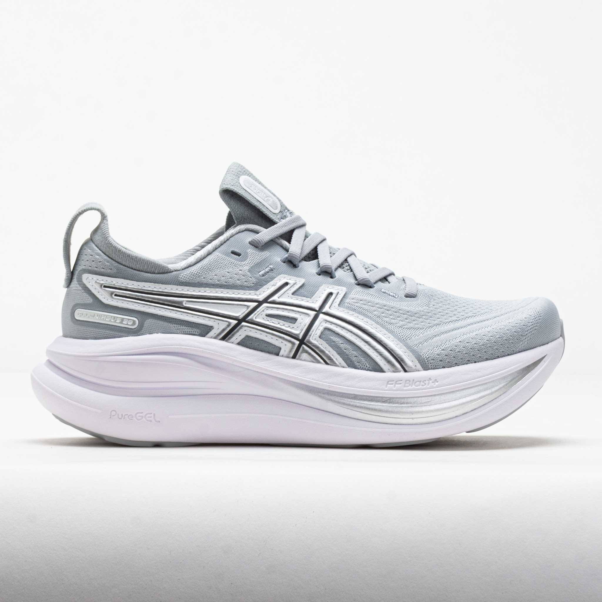 ASICS GEL-Nimbus 28 ASICS Track Club Women's Running Shoes Piedmont Grey/Pure Silver