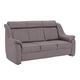 Cavadore 3-Sitzer Beata / 3er Couch im modernen Design / 188 x 98 x 92 / Mikrofaser Anthrazit