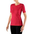 FALKE Damen Kurzarmshirt Cool, Kurzarm Shirt aus Funktionsfaser, 1 er Pack, Rot, Größe: XS