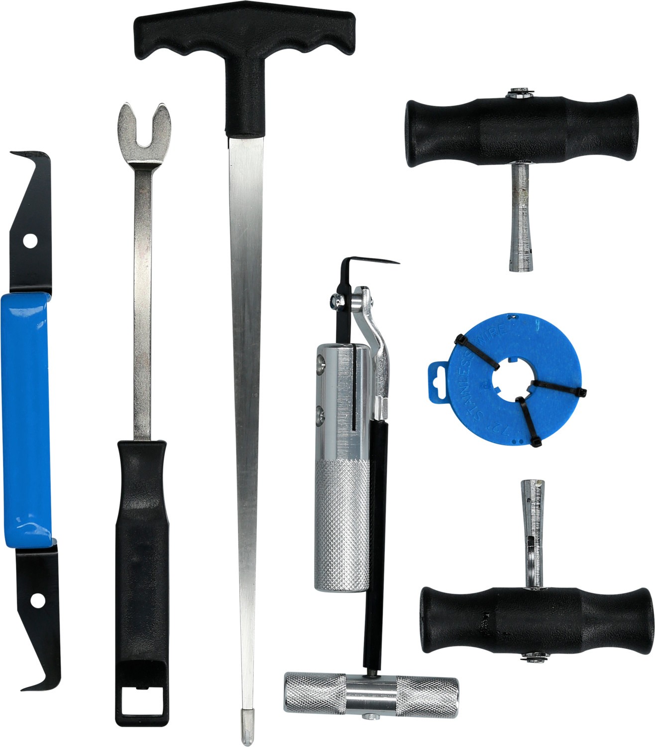 Brilliant Tools Windschutzscheiben-Ausbau-Satz, 7-tlg. BT681100 Scheibendemontage-Set Image